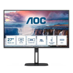 AOC V5 Q27V5C 68,6 cm (27&quot;) 2560 x 1440 px Quad HD LED Černá č.1