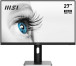 MSI PRO MP273QP plochý počítačový monitor 68,6 cm (27&quot;) 2560 x 1440 px Wide Quad HD LED Černá, Stříbrná č.7
