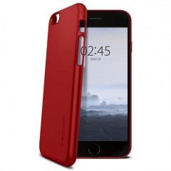 Spigen Thin Fit kryt Apple iPhone 6/6S, červený č.1