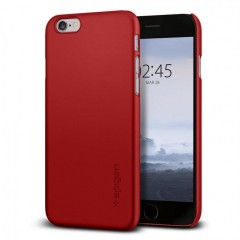 Spigen Thin Fit kryt Apple iPhone 6/6S, červený č.2
