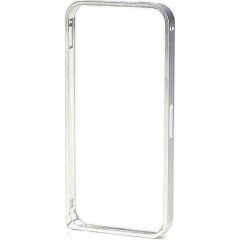 PureProtection Aluminium Bumper pro Apple iPhone 5/5s/SE silver č.3