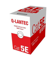 Q-LANTEC KIU5OUTS305Q síťový kabel 305 m Cat5e U/UTP (UTP) černý č.1