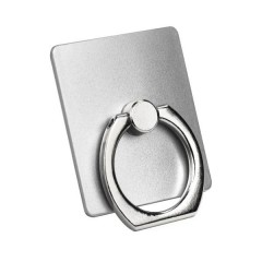 RING holder kroužek na prst pro bezpečné držení telefonu v jedné ruce stříbrný č.1