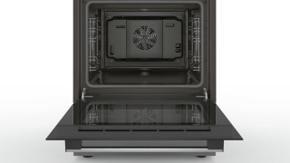 Bosch Serie 4 HXN390D50L přenosný vařič Volně stojící sporák Plynový Černá, Nerezová ocel A č.2