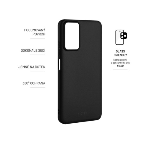 Zadní pogumovaný kryt FIXED Story pro Xiaomi Redmi Note 12S, černý č.3