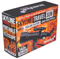 Levenhuk Skyline Travel Sun 70 Refraktor Černá č.2