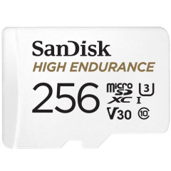 SanDisk High Endurance 256 GB MicroSDXC UHS-I Třída 10 č.1