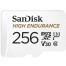 SanDisk High Endurance 256 GB MicroSDXC UHS-I Třída 10