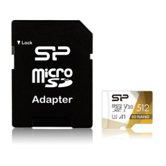 Silicon Power Superior Pro Colorful paměťová karta 512 GB MicroSDXC Třída 10 UHS-I + adaptér SD (SP512GBSTXDU3V20AB) č.1