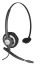 POLY HW710 Sluchátka s mikrofonem Kabel Přes hlavu Kancelář / call centrum Černá
