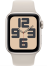 Apple Watch SE (2023) GPS 40mm sportovní silikonový řemínek hvězdně bílý S/M č.2