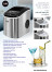 Přenosný výrobník ledu LIN ICE PRO-S12 stříbrný č.8