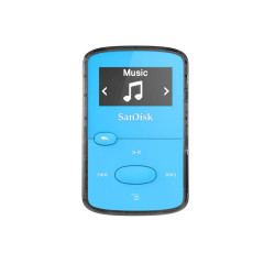 SanDisk Clip Jam MP3 přehrávač 8 GB Modrá č.1
