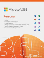 Microsoft 365 Personal 1 x licence Předplatné Polské 1 rok(y) č.2