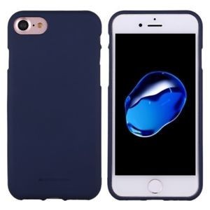 Mercury Goospery Soft Feeling Jelly Case pro iPhone 7/8 - Tmavě modrá