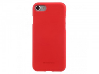 Mercury Goospery Soft Feeling Jelly Case pro iPhone 6/6S - Červená