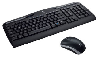 Logitech Wireless Combo MK330 klávesnice Obsahuje myš RF bezdrátový QWERTY US Mezinárodní Černá č.1