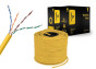 Gembird UPC-5004E-SOL-Y CAT5e UTP LAN kabel (CCA), pevný, 305m, žlutý