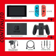 Nintendo Switch přenosná herní konzole 15,8 cm (6.2&quot;) 32 GB Dotyková obrazovka Wi-Fi Modrá, Šedá, Červená č.2