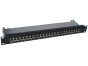 Alantec PK040 Patch panel STP cat.6A 24 portů LSA 1U 19&quot;