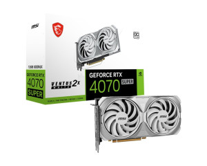 MSI GeForce RTX 4070 SUPER 12G VENTUS 2X WHITE OC NVIDIA 12 GB GDDR6X č.1