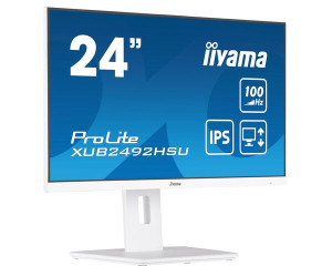iiyama XUB2492HSU-W6 počítačový monitor 60,5 cm (23.8&quot;) 1920 x 1080 px Full HD LED Bílá č.1