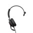 Jabra Evolve2 40, UC Mono Sluchátka s mikrofonem Kabel Přes hlavu Kancelář / call centrum USB Typ-A Bluetooth Černá