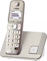 Telefon Panasonic DECT KX-TGE 210 PDN šampaňské zlato č.1