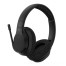 Belkin SoundForm Adapt Sluchátka s mikrofonem Kabelový a bezdrátový Přes hlavu Hovory/hudba USB typu C Bluetooth Černá