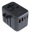 AUKEY PA-TA07 Universal Travel Adapter Charger 35W with USB-C &amp; USB-A UK USA EU AUS CHN 150 Countries