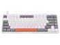 Mechanická klávesnice Tracer FINA 84 White/Grey (Outemu Red Switch) TRAKLA47310 č.2