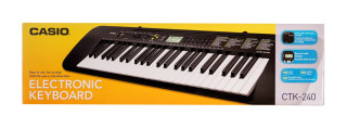 Casio CTK-240 MIDI klávesový nástroj 49 klíče/klíčů Černá, Bílá č.2