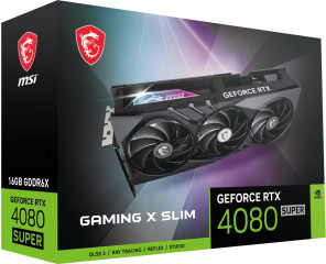 MSI GAMING GeForce RTX 4080 SUPER 16G X SLIM NVIDIA 16 GB GDDR6X č.1