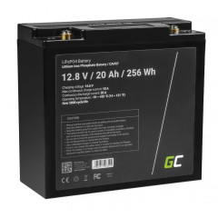 Green Cell CAV07 baterie pro vozidla Lithium-železo-fosfátová (LiFePo4) 20 Ah 12,8 V Pobyt na moři / volný čas č.1
