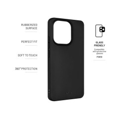 Zadní pogumovaný kryt FIXED Story pro Xiaomi Redmi Note 13, černý č.3