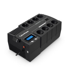 CyberPower BR700ELCD-FR zdroj nepřerušovaného napětí Line-interaktivní 0,7 kVA 420 W 8 AC zásuvky / AC zásuvek č.1