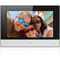 Video interkom HILOOK HD-VIS-04 7” TFT LCD displej 1024x600px WiFi Černá, Stříbrná č.3