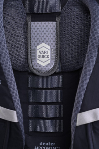 Deuter Aircontact Lite 40 + 10 40 l Černá, Modrá č.10