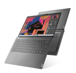 Lenovo Yoga Slim Laptop 35,6 cm (14&quot;) WUXGA Intel® Core™ i5 i5-1240P 16 GB LPDDR5-SDRAM 512 GB SSD Wi-Fi 6E (802.11ax) Windows 11 Home Šedá č.1