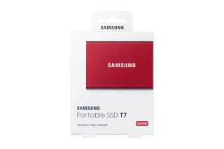 Samsung Portable SSD T7 500 GB Červená č.1