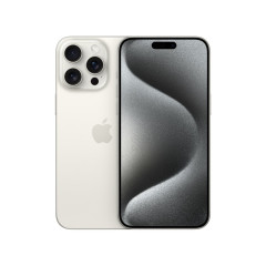 Apple iPhone 15 Pro Max 17 cm (6.7&quot;) Dual SIM iOS 17 5G USB typu C 512 GB Titanová, Bílá č.1