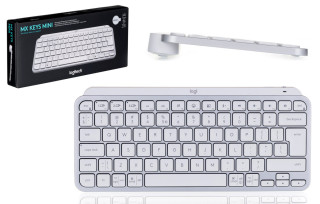 Logitech MX Keys Mini Minimalist Wireless Illuminated Keyboard klávesnice RF bezdrátové + Bluetooth QWERTY Anglický Šedá č.1