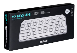 Logitech MX Keys Mini Minimalist Wireless Illuminated Keyboard klávesnice RF bezdrátové + Bluetooth QWERTY Anglický Šedá č.2