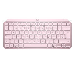 Logitech MX Keys Mini klávesnice RF bezdrátové + Bluetooth QWERTY Anglický Růžová č.1
