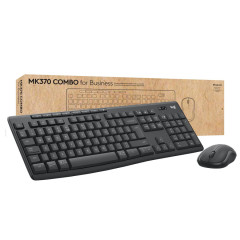Logitech MK370 Combo for Business klávesnice Obsahuje myš RF bezdrátové + Bluetooth QWERTY US Mezinárodní Grafit č.1