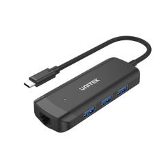 UNITEK H1110A rozbočovač rozhraní USB 3.2 Gen 2 (3.1 Gen 2) Type-A 5000 Mbit/s Černá č.1