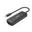 UNITEK H1110A rozbočovač rozhraní USB 3.2 Gen 2 (3.1 Gen 2) Type-A 5000 Mbit/s Černá