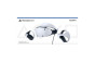 Sony PlayStation VR2 Dedikovaný náhlavní displej Černá, Bílá č.7