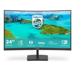 Philips E Line 241E1SCA/00 počítačový monitor 59,9 cm (23.6&quot;) 1920 x 1080 px Full HD LCD Černá č.1