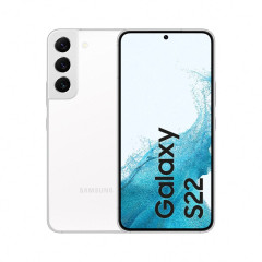 Samsung Galaxy S22 SM-S901B 15,5 cm (6.1&quot;) Dual SIM Android 12 5G USB typu C 8 GB 128 GB 3700 mAh Bílá č.1